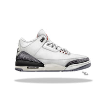 Load image into Gallery viewer, Sneaker Artwork Jordan 3 White Cement