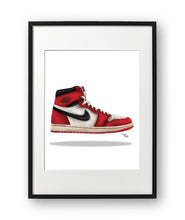 Load image into Gallery viewer, Sneaker Artwork Jordan 1 Chicago 1984
