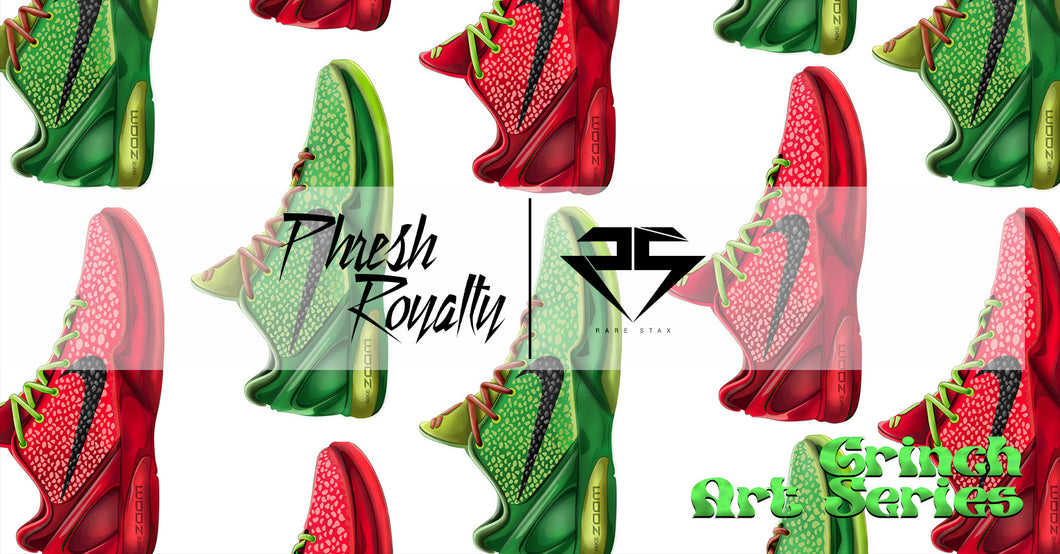 SNEAKER ART SERIES - GRINCH COLLECTION